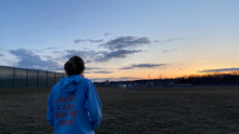 Load image into Gallery viewer, Glad You&#39;re Here Blue Sweatshirt
